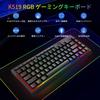 Redragon K519 RGB Gaming Keyboard, 60% English Layout, USB Wired, Quiet RGB Backlight, Sense of Touch, Anti-Ghosting, Media Keys, Onboard Macro Keys,