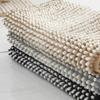 Soft Absorbent Chenille Bath Rugs Quickly Dry Non-Slip Bathroom Mat Machine Washable Bath Mats for Bathroom