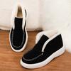 Fashion Women Outdoor Flats Snow Boots 2024 New Winter Warm Trend Fashion Thickened Fluff Ankle Boots Casual Comfortable Slip on Shoes