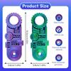 3D Printed Fidget Ring Toys 3D Printed Five in One Decompression Ring Toys Relieve Stress Fidget Roller /Spinner/Relief Toy