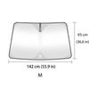 For Volkswagen VW Universal Car Front Windshield Sun Shade Anti UV Heat Block Passat Golf 4 5 6 Tiguan Polo Scirocco Jetta CC