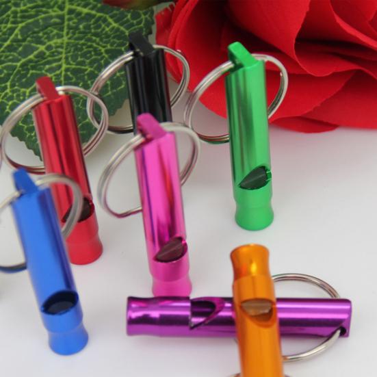 5Pcs/Set High Pitch Creative Whistle Aluminum Alloy Practical Clear Sound Safety Whistle
