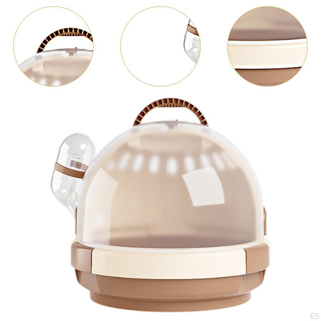 Hamster Carrier Cage Portable Small Animal Carry Winter Nest for Mice