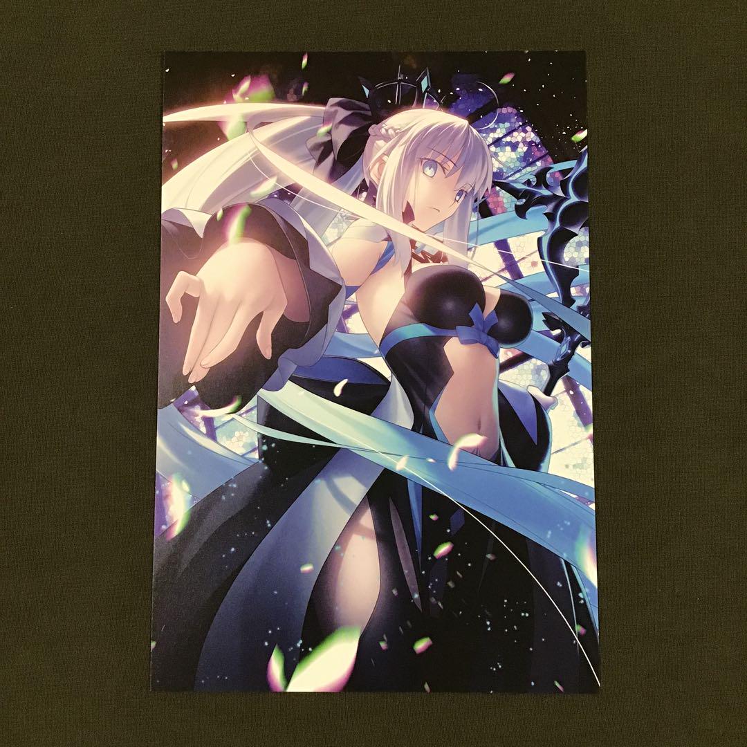 

[USED] FGO -Final Ascension Artbook- Bonus Postcard Morgan
