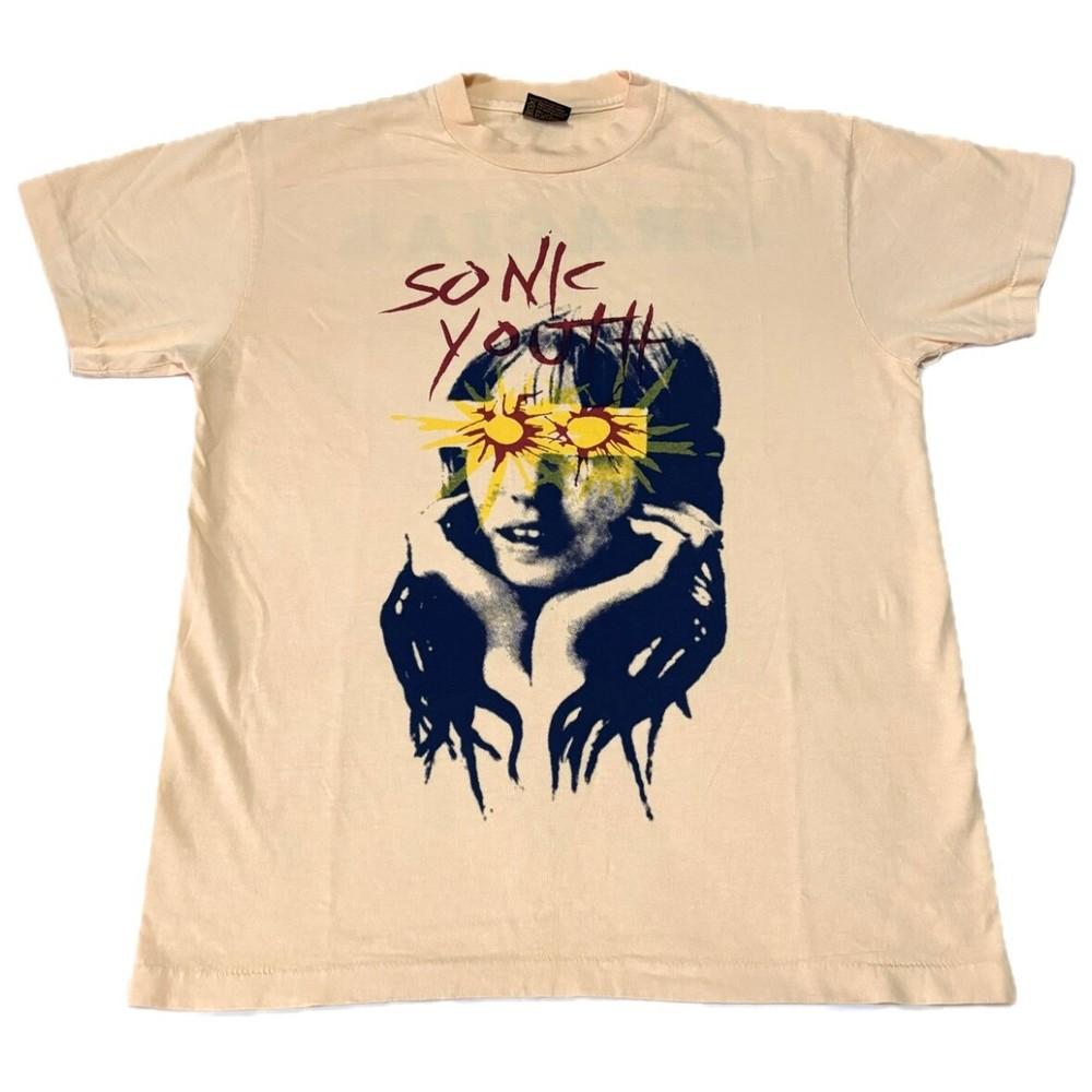 Vintage Sonic Youth 90s Band JAPAN  Brockum Single Stitch T-Shirt REPRINT