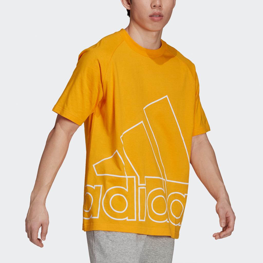 New Adidas T Shirts Unisex Orange H60665