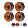 4PCS RC Beadlock Wheel Rim Set 1.9 Inch Aluminum Alloy 1/10 RC Car Wheel Hub for Axial SCX10 I II II