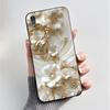 Hülle Für Sony Xperia XA1 Rückseite G3121 G3112 G3125 G3116 G3123 Luxus Mode Schmetterling Blume Schwarzes Silikon Weiche Handyhülle