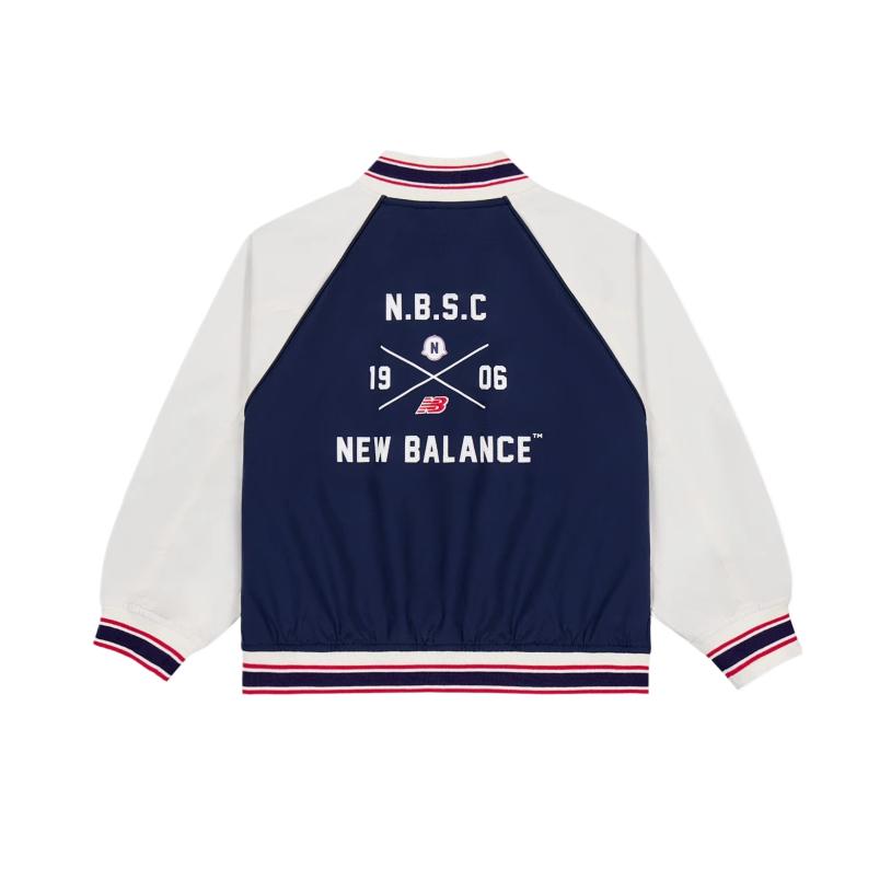 New Balance Baseball Jacket NBSC SS25 Kids 7AF32013-NV 120