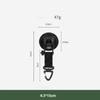 High Quality Black Car Tent Suction Cups Buckle Plastic 7Styles Outdoor Camping Hooks Heavy Duty Tie Awning Anchors