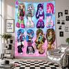 Wall TapestryMonster High Art Hanging Cloth Decorative Background Cover for Room Decoration
