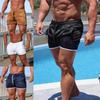 Pantaloni scurți de plajă pentru bărbați, pantaloni casual, pantaloni scurți sport pentru alergare, boxeri, pantaloni scurți de fitness cu uscare rapidă, pantaloni scurți de sală