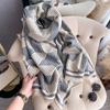 Simple Scarf To Keep Warm In Autumn And Winter, Coat Shawl To Keep Warm And Neck Protection, Female Student Scarf