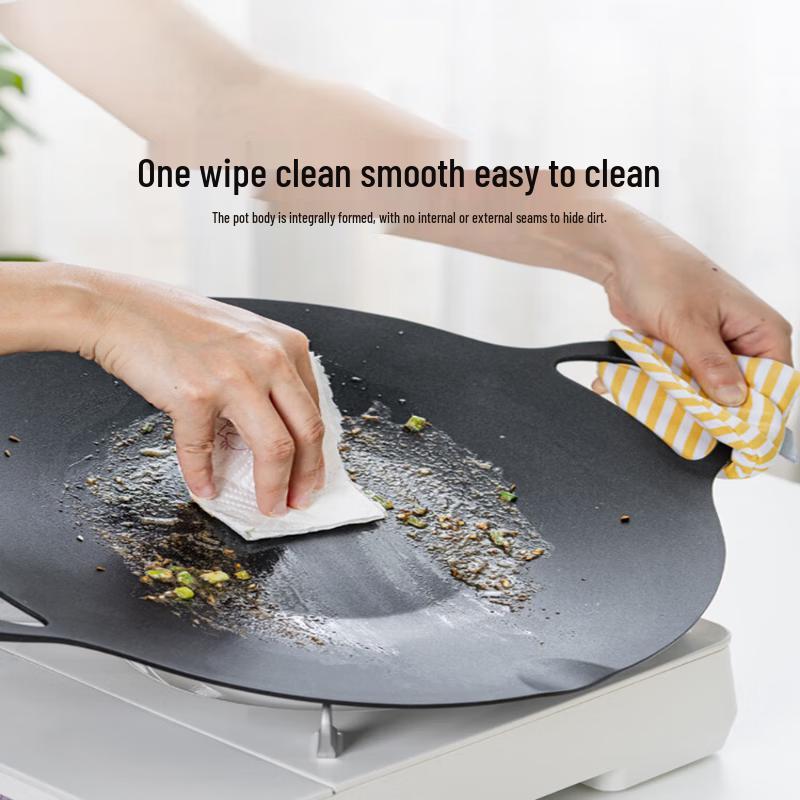 Buydeem 36cm Non-stick BBQ Griddle Pan