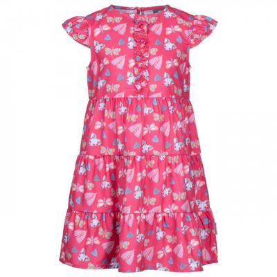Vestido Casual Borboletas Sutis para Meninas