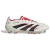 Adidas Predator Elite Soft Comfortable Ag (Rubber Short Studs) Non-Slip Wear-Resistant Soccer Shoes Unisex Soccer Shoes White Black JI2082