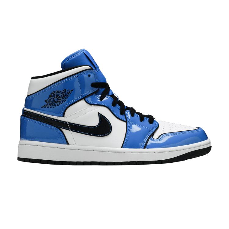 Jordan 1 Mid Signal Blue 42