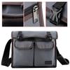 Thickened Oxford Cloth Tools Shoulder Bag Holder Organizer for Electrician Repairman (Gray)