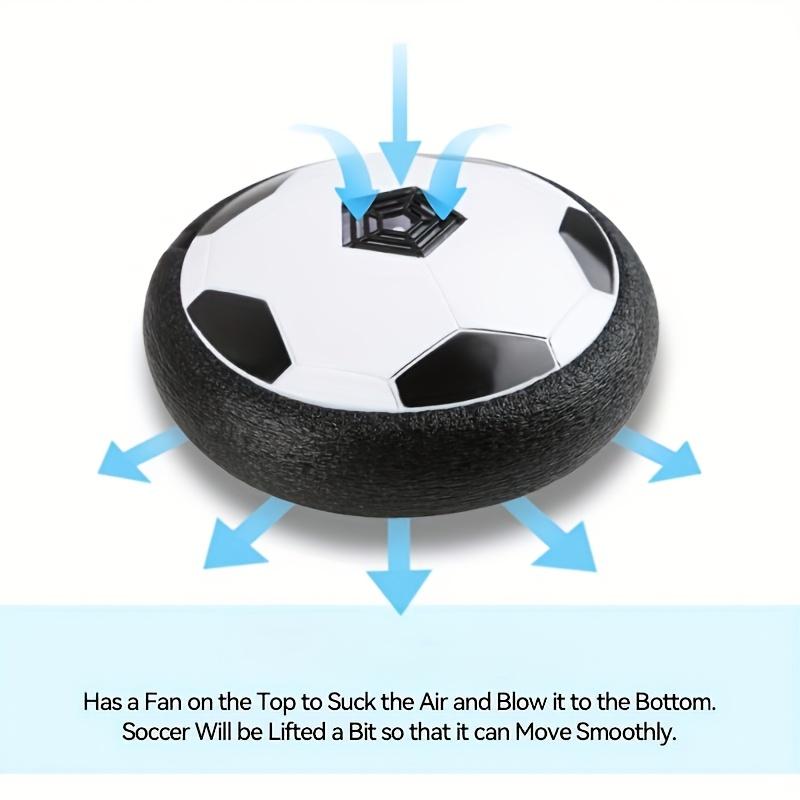 1pc LED Lighted Levitating Football Set with Foam Bumper - Indoor Game Football Gift - Great for Christmas, Halloween, Birthdays