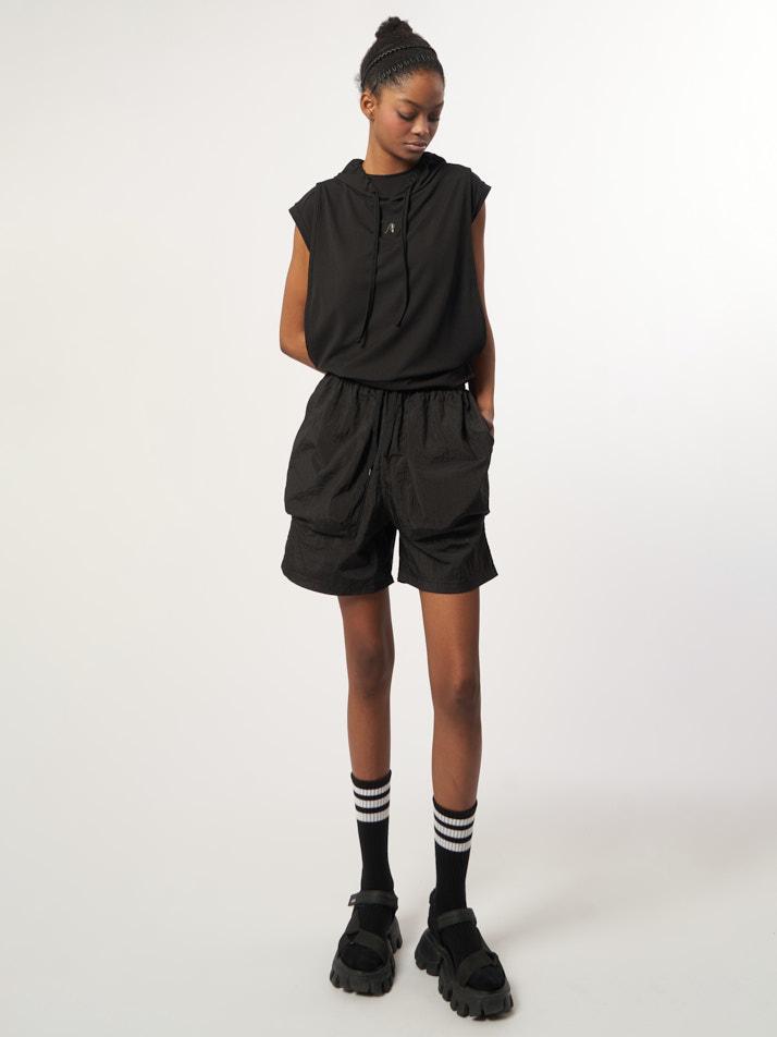ATHPLATFORM Aw61Hn02_Hoodie Layer Top_Black