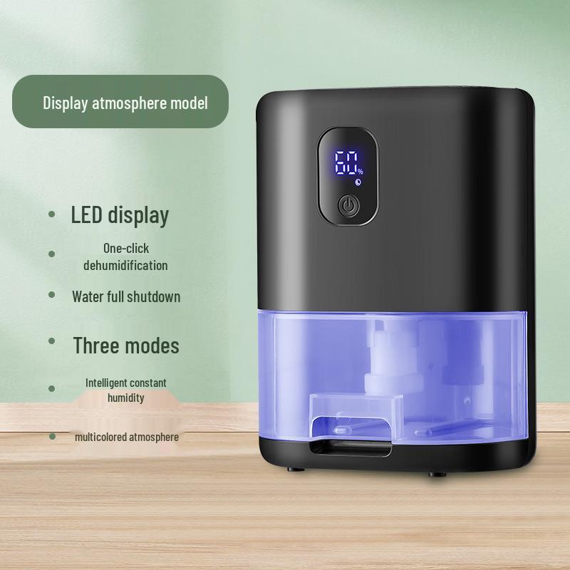 Silent Smart Mini Dehumidifier for Household Wardrobes