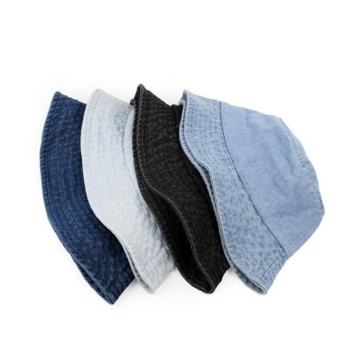 [the largest selection] Denim Bucket Hat (Dark Blue Denim)