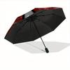 1pc Resident Evil Characters Auto Open/close, 8-Rib Iron Frame, Compact Folding Umbrella All-Season Portable Umbrella for Travel