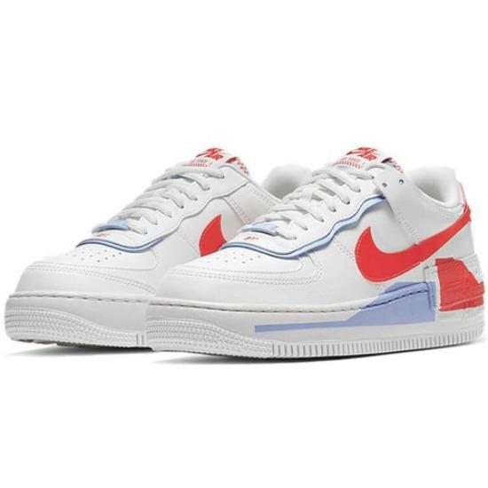 

Nike Air Force 1 Shadow SE Team Orange Blue - CQ9503-100 EU 40 белый