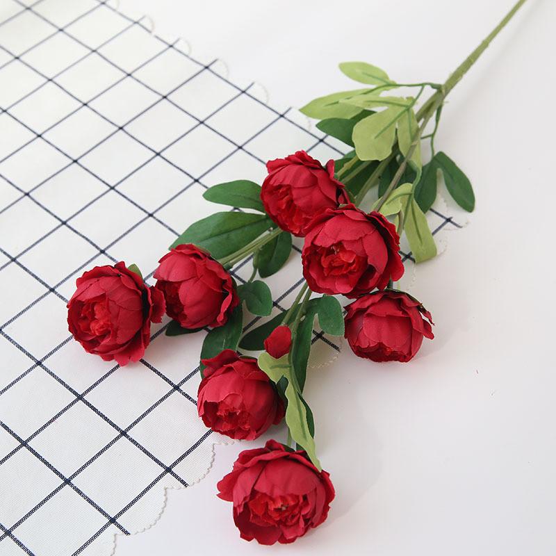 Elegant Silk Peony Artificial Flowers For Wedding Decor And Home Arrangements