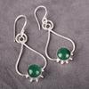 Malachite Earrings, 925 Sterling Silver Earrings Jewelry. Gift For Women Handmade Earrings Gemstone Jewelry