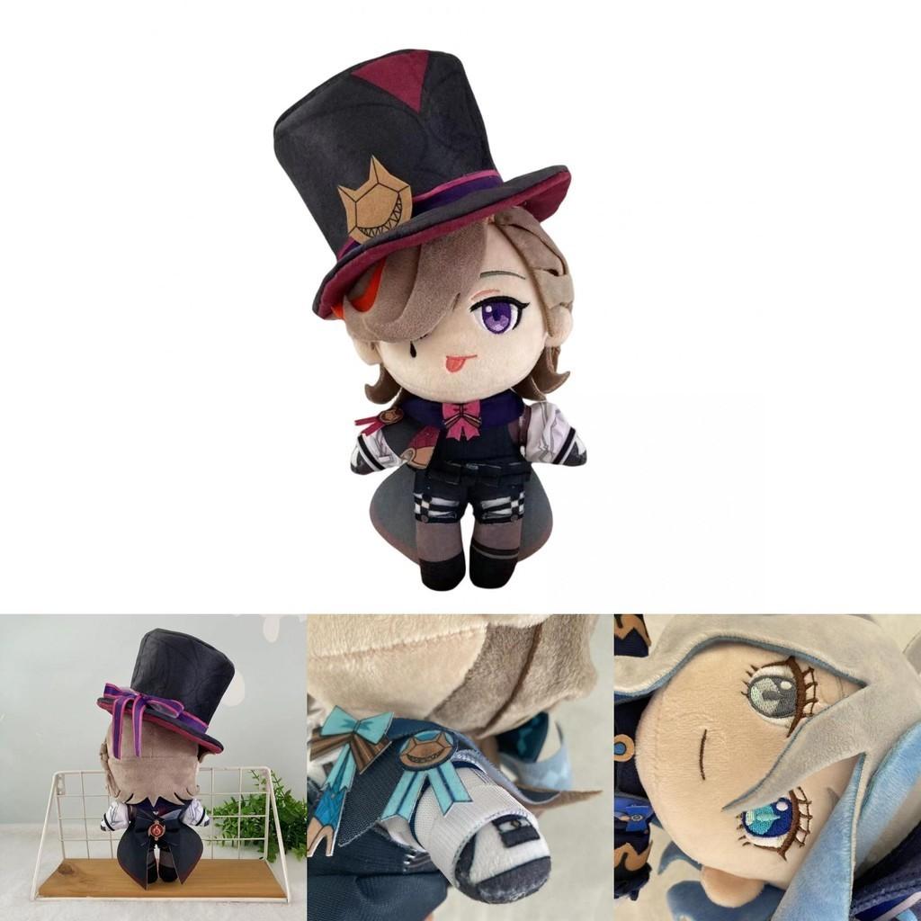 Original Anime Genshin Impact Plush Doll Wendy Klee Hu Tao Zhongli And More