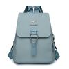 Fashionable Soft Leather Large-capacity Travel Backpack, Dual-purpose Single-shoulder Schoolbag Casually