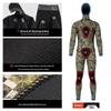 5mm Thermal Light Skin Diving Suit with Hood for Winter Swimming, Deep Diving, Surfing, Fishing, and Hunting.