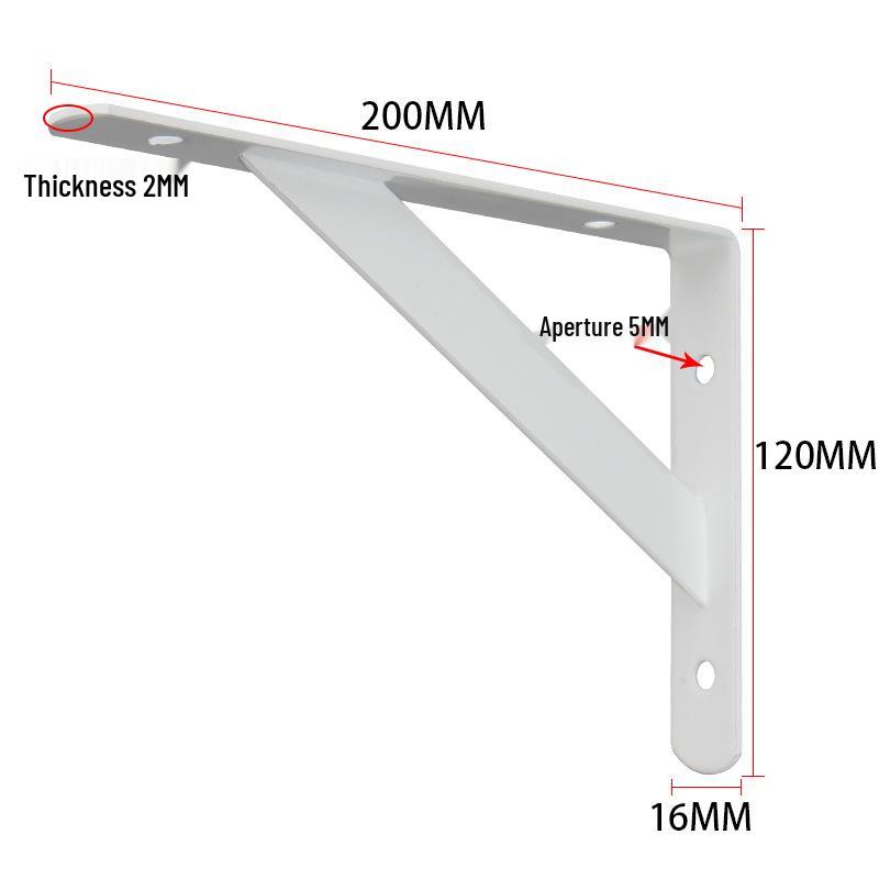 Compact Triangular Wall-Mounted Storage Shelf for Microwave Ovens