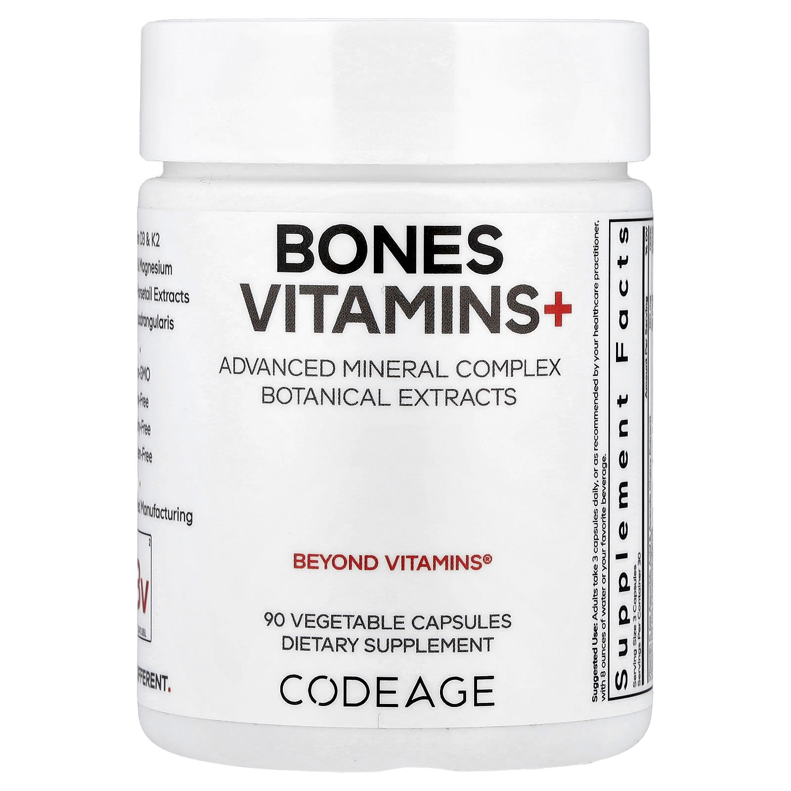 

Bone Vitamin+, Veggie Capsules 90