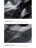 Men's PU Leather Stand Collar Motorcycle Jacket