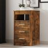 VidaXL Chest of Drawers Smoked Oak 40x50x76 Cm Engineered Wood 815093