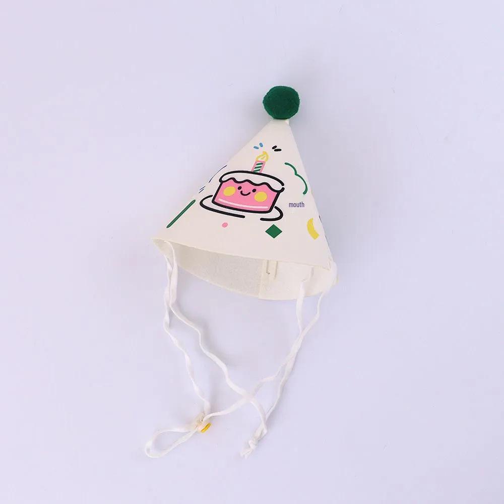 Cat & Dog Birthday Party Costume: Cute Japanese Scarf, Hat, & Bib Set