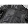 Chinese Size Casual Men Leather Jacket Soft Genuine Cowhide Leather Coat Vintage Edged Windbreaker Mens Clothes Autumn