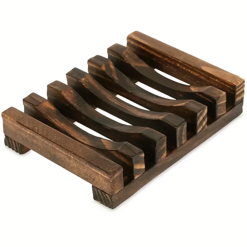 1pc Elegant soap box with self-draining function - Rectangular