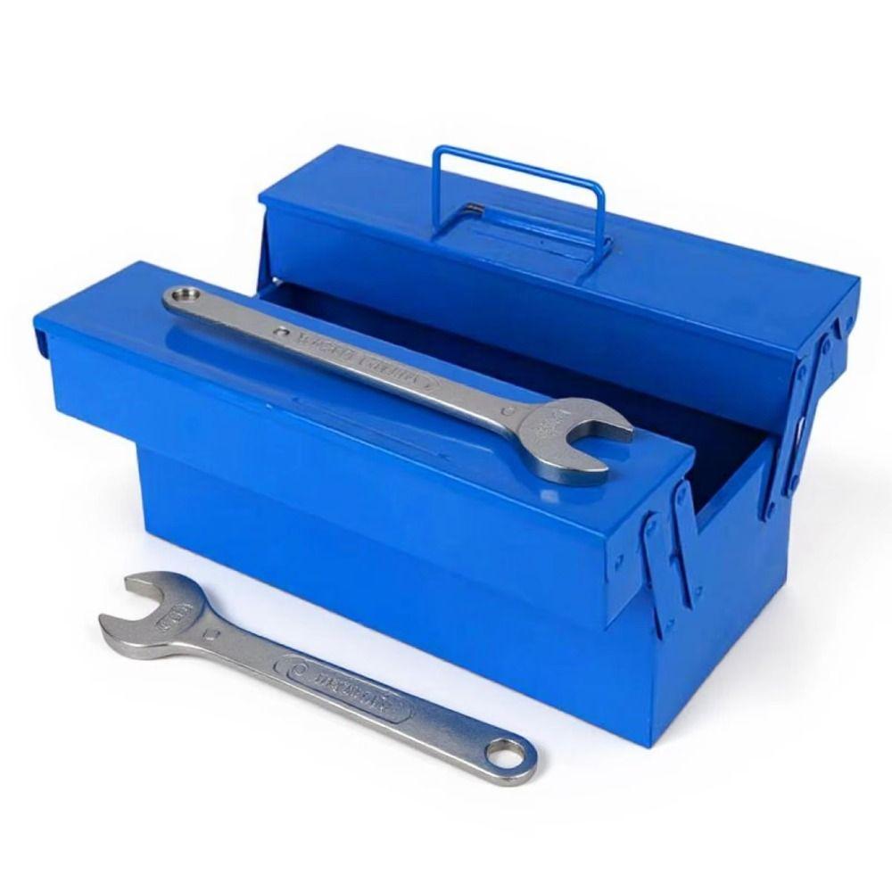 Large Tool Box Metal Storage Tools Box Lightweight Hardware Storage  Electrician Repair