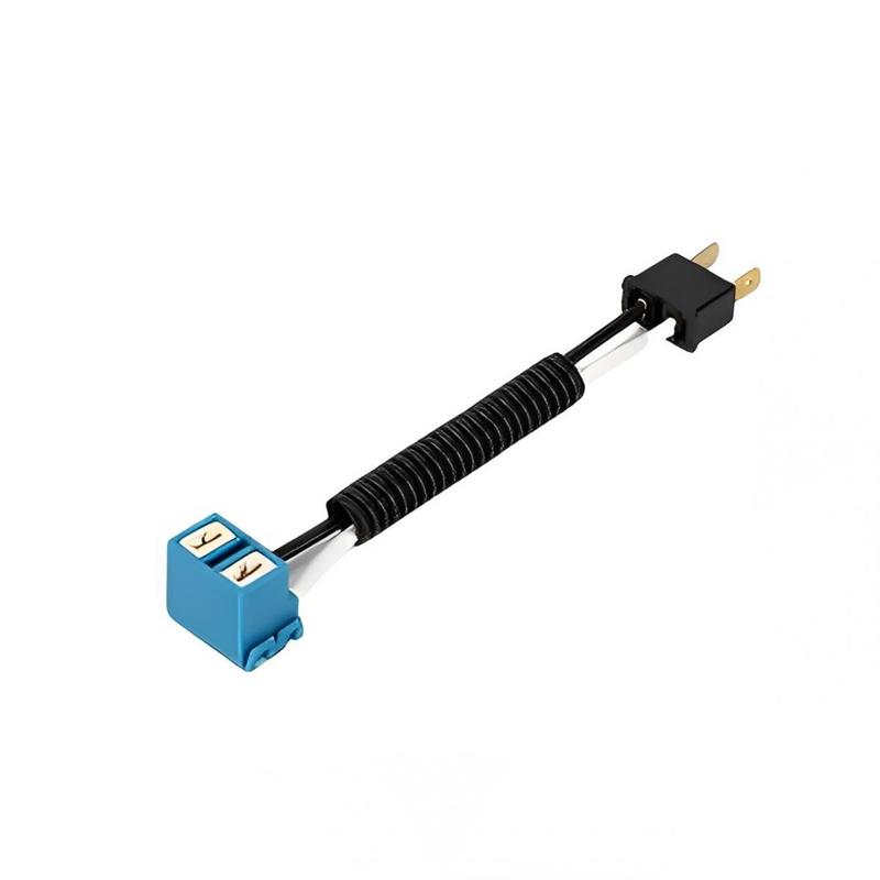 2pcs H7 Right Angle Car Light Harness Connector 12V for Taillight / Time Running Lamps / Headlight