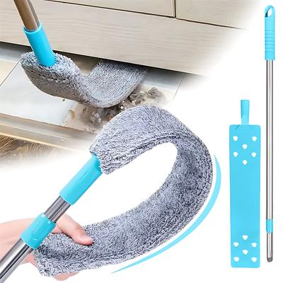 Household Long Handle Mop Telescopic Duster Brush Blinds Dust Brush Removal Microfibre Dust Removal BrushesHome Cle