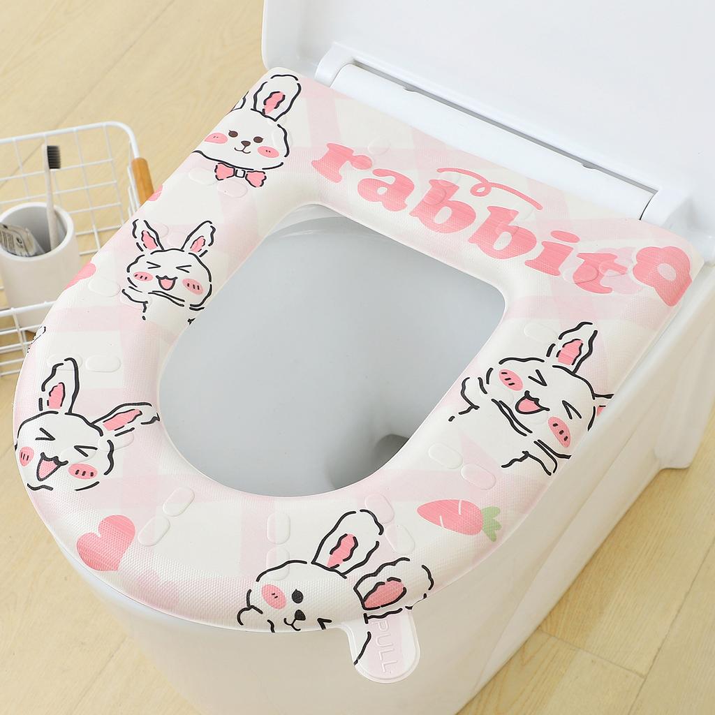 Eva Toilet Seat Cover Mat Summer Soft Washable Closestool Mat Seat Case Toilet Lid Pad Cover Bathroom dropshipping