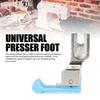 Plastic Sewing Machine Presser Foot Heavy Duty Durable Universal Presser Foot Precise Compatible Professional Presser Foot