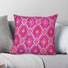 Mexican Traditional Chiapas Square Pillowcase Polyester Linen Velvet Creative Zip Decorative Sofa Seater Cushion Cover