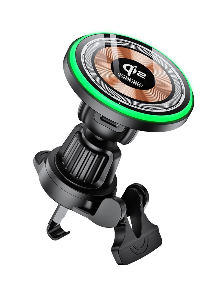 

Applicable To Qi2 Wireless Charging Strong Magnetic Suction Car Transparent Apple Real 15w Car Wireless Charger