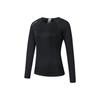 Soft And Comfortable Versatile Round Neck Long Sleeve T-Shirt Unisex Tops SA1250LT91T-BK001