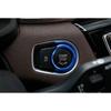 Inner One-Click Startup Blue Aluminum For BMW X2 F39 Button Ring 2018- Trim
