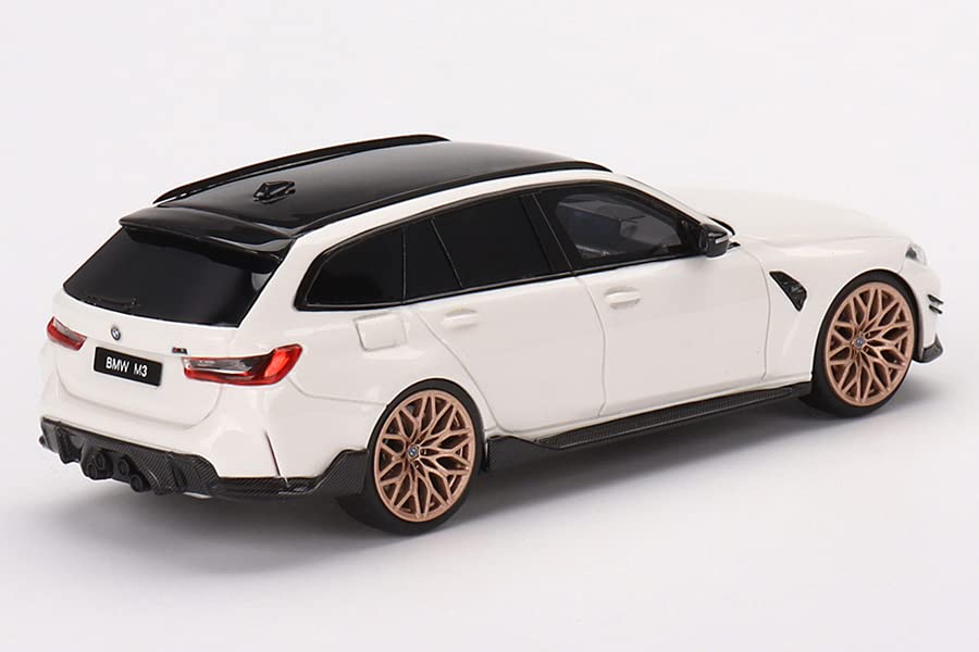 TrueScale Miniatures TSM MODEL Scale BMW M3 M Performance Touring Alpine White Finished Product 1/43 (G81)